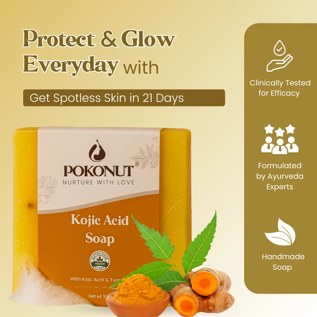 Pokonut Kojic acid soap - Image 5